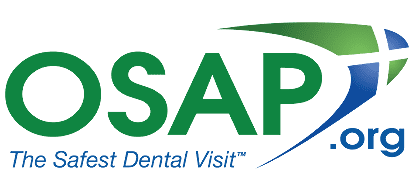 OSAP.org The Safest Dental Visit logo