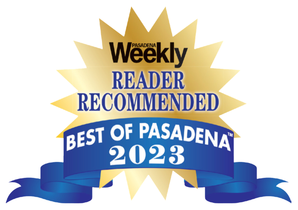 Pasadena Weekly Reader Recommended Best of Pasadena 2023